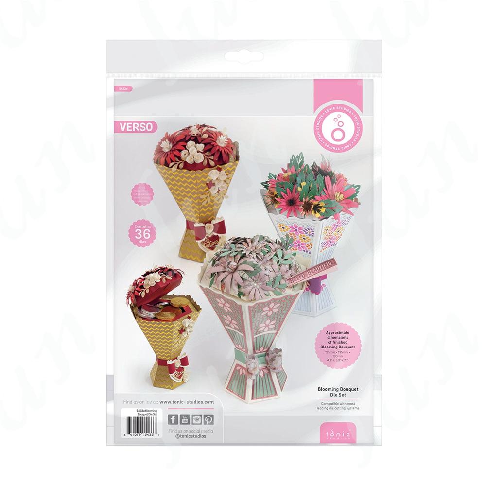 Candle Making Instructions - Metal Cutting Dies Box Blooming Bouquet