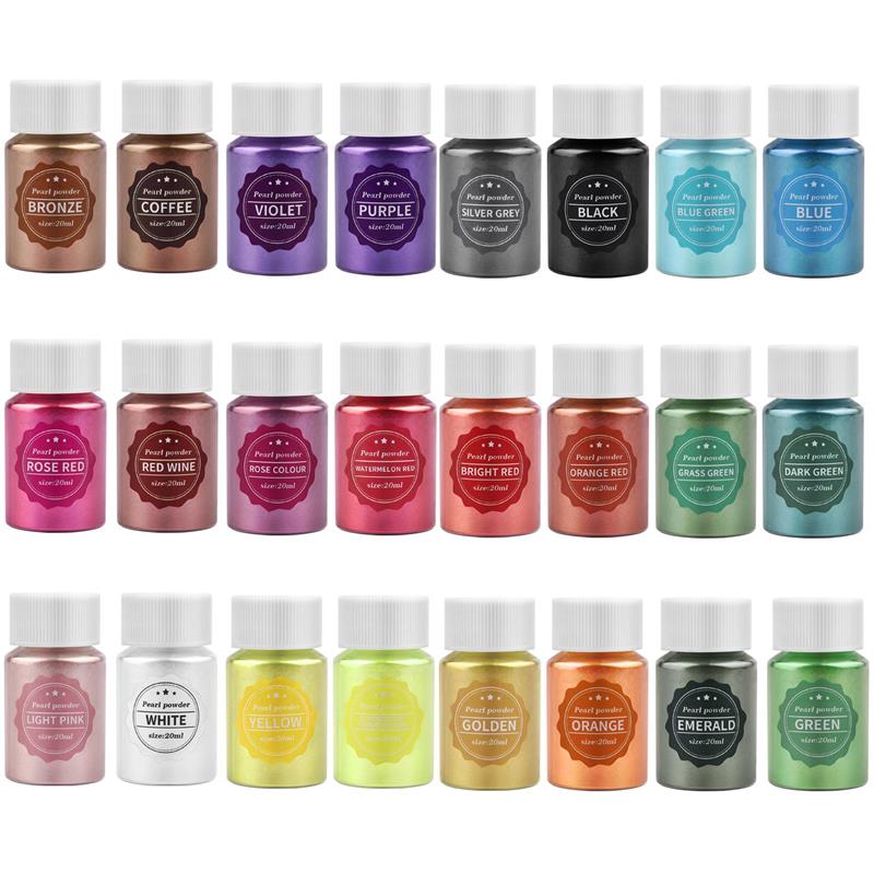Candle Dye Chip - 10g/Bottle Pearlescent Natural Mica Mineral Powder