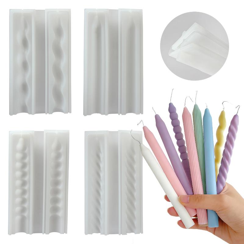 Candle Making Tips - Long Spiral Silicone Candle Mold DIY