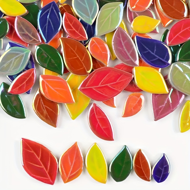 Candle Making Material - 100/200 Grams of Colorful Mosaic Materials,