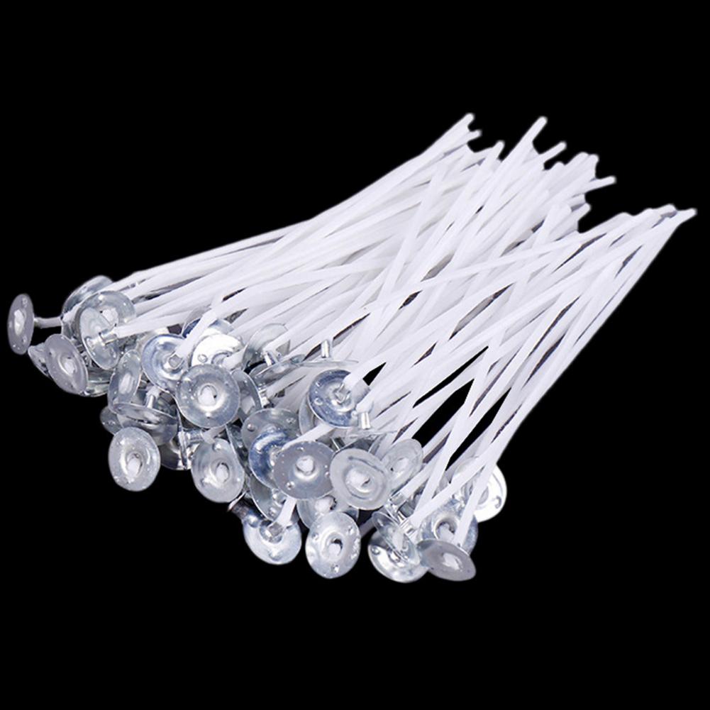 Candle Making Kit Beeswax - 50Pcs 10/12/14/16cm Cotton Candle Wicks Eco-friendly