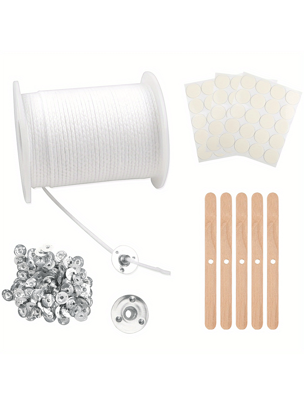 Candle Making Instructions - 200 ft Candle Wick - Candle