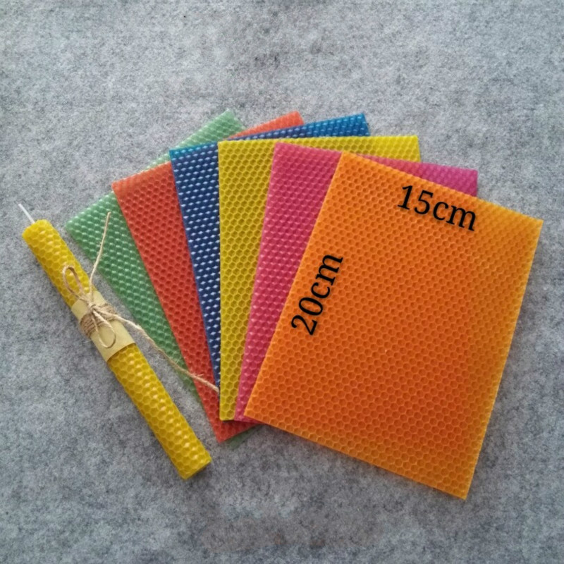 Candle Making Raw Material - 12pcs 15cm*20cm*0.3cm Natural Candle Material, Handmade