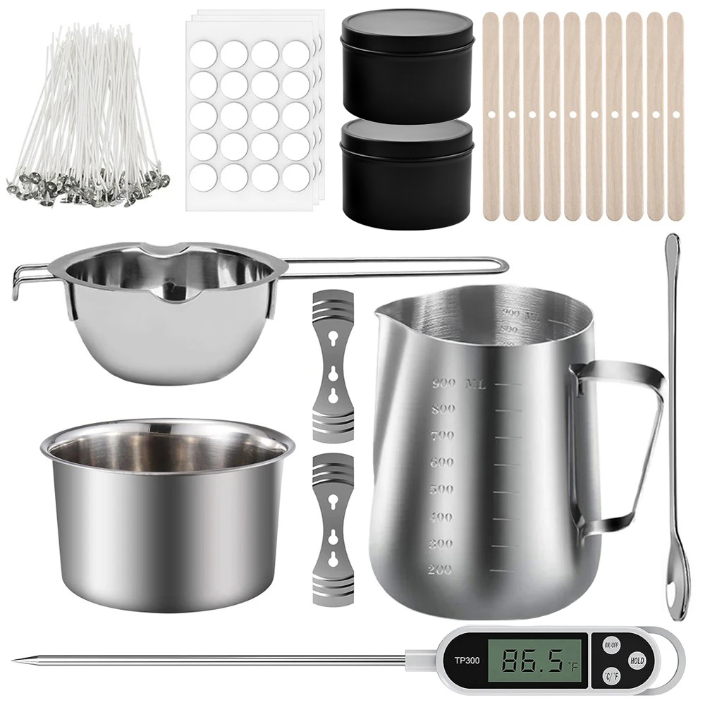 Candle Making Instructions - Glintmos Complete Candle Making Kit for