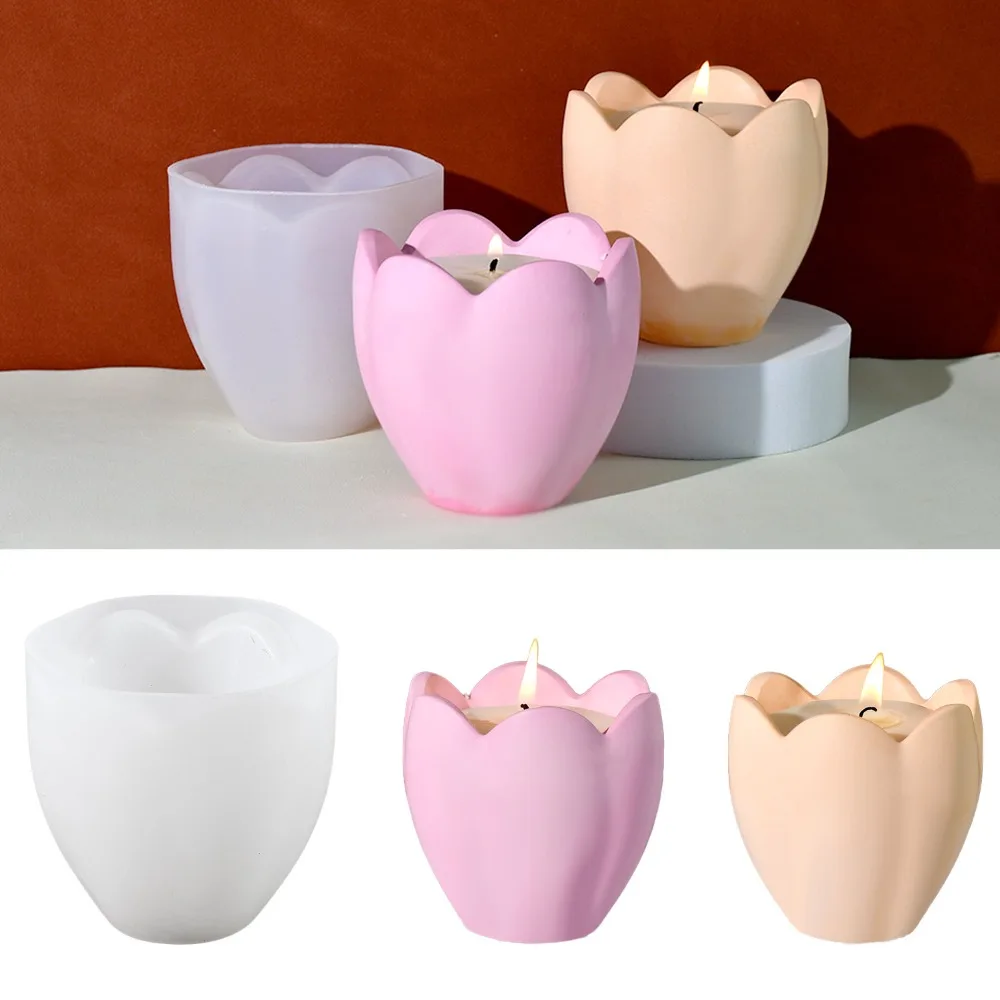 Tulip Candle Holder Silicone M - огляд і ціна Candle Making Tips