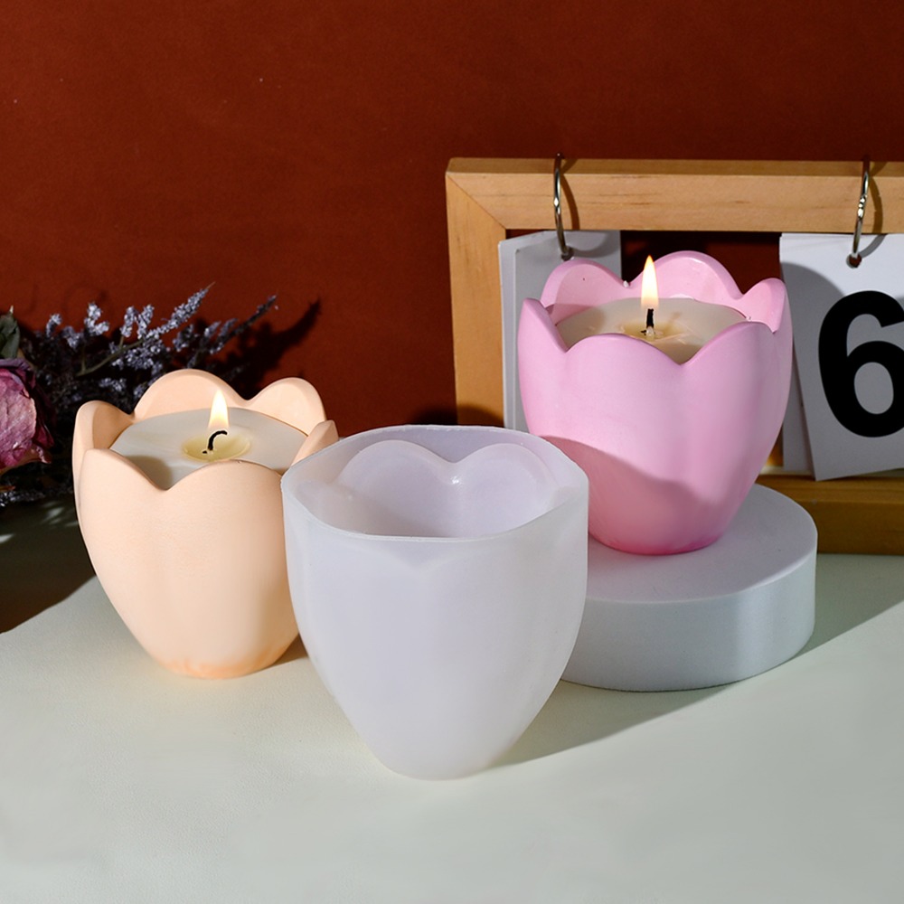 Tulip Candle Holder Silicone M - огляд і ціна Candle Making Tips