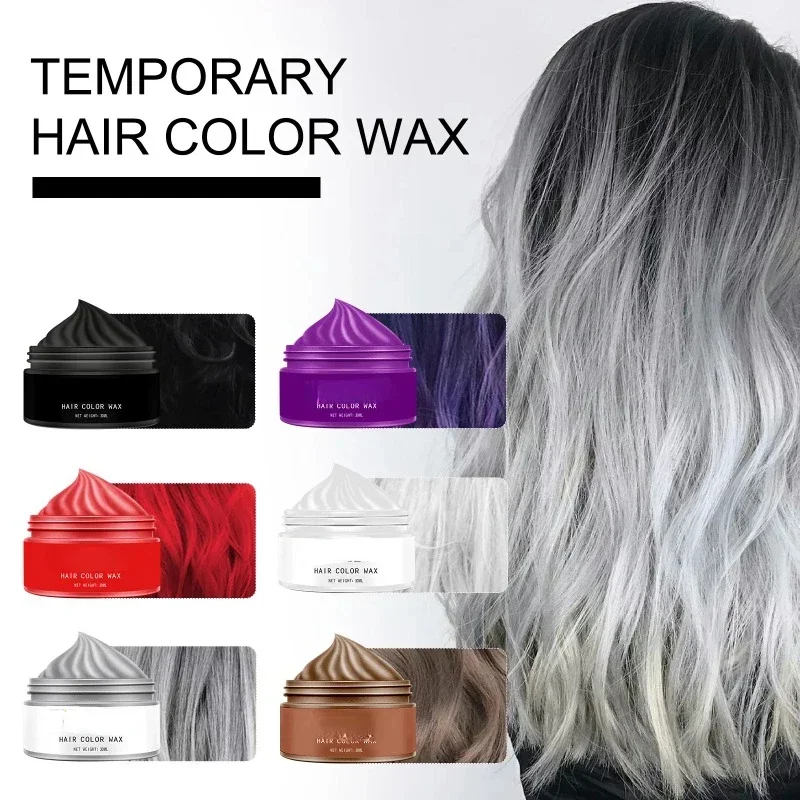 Temporary Dye Hair Wax Gray Ha - огляд і ціна Candle Dye Chip