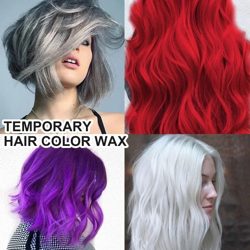Temporary Dye Hair Wax Gray Ha - огляд і ціна Candle Dye Chip