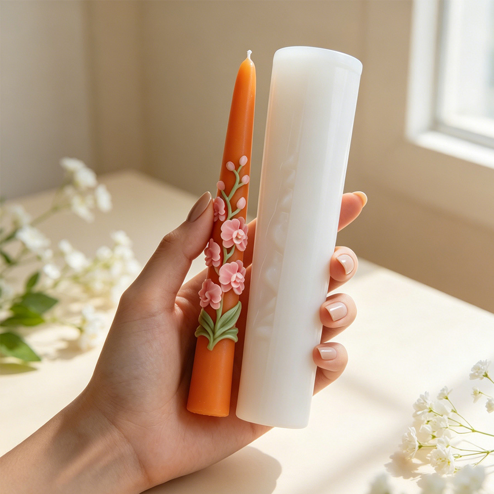 Long Pole Flower Taper Candle  - огляд і ціна Candle Making Tips