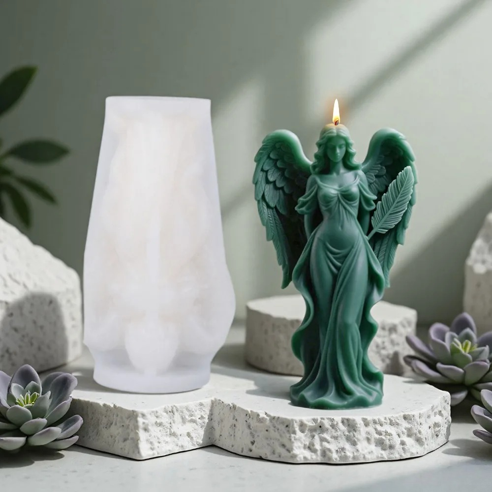 Wings Goddess Scented Silicone - огляд і ціна Candle Making Tips