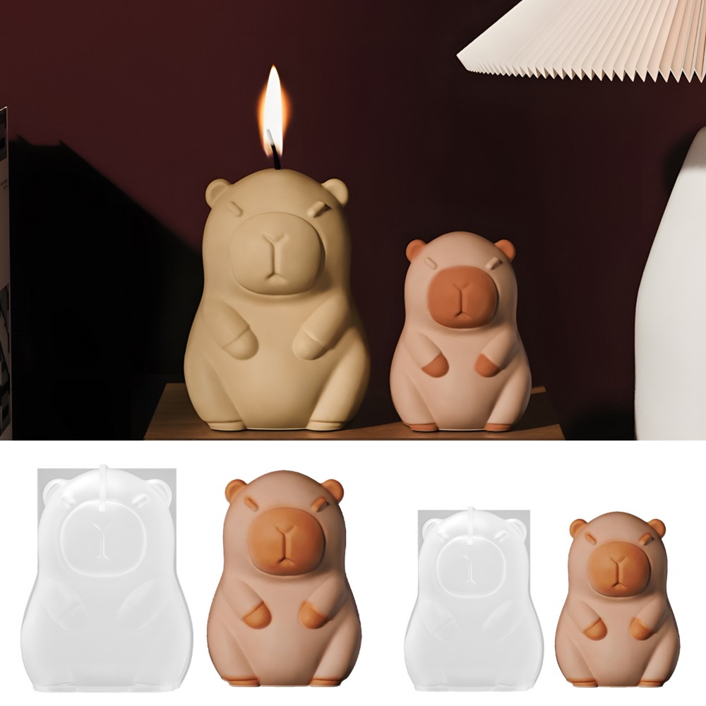 Standing Capybara Scent Candle - огляд і ціна Candle Making Tips