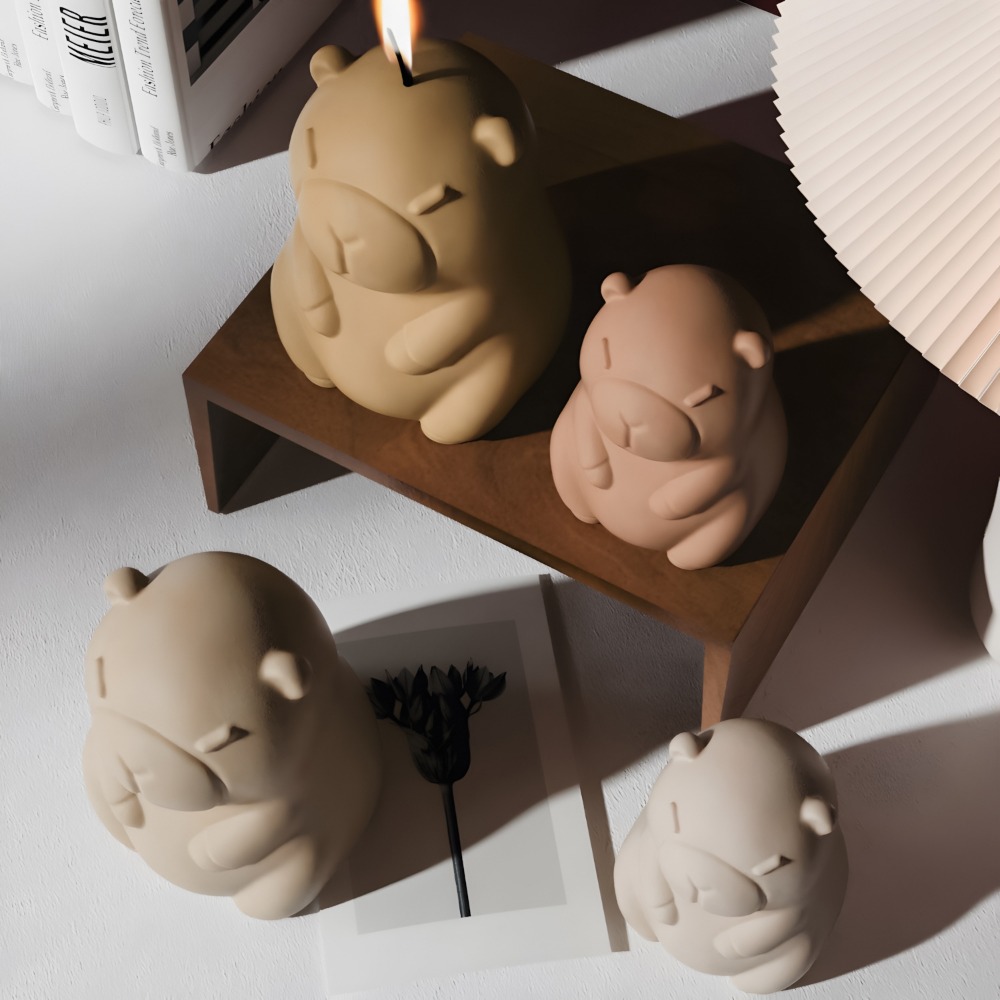 Standing Capybara Scent Candle - огляд і ціна Candle Making Tips