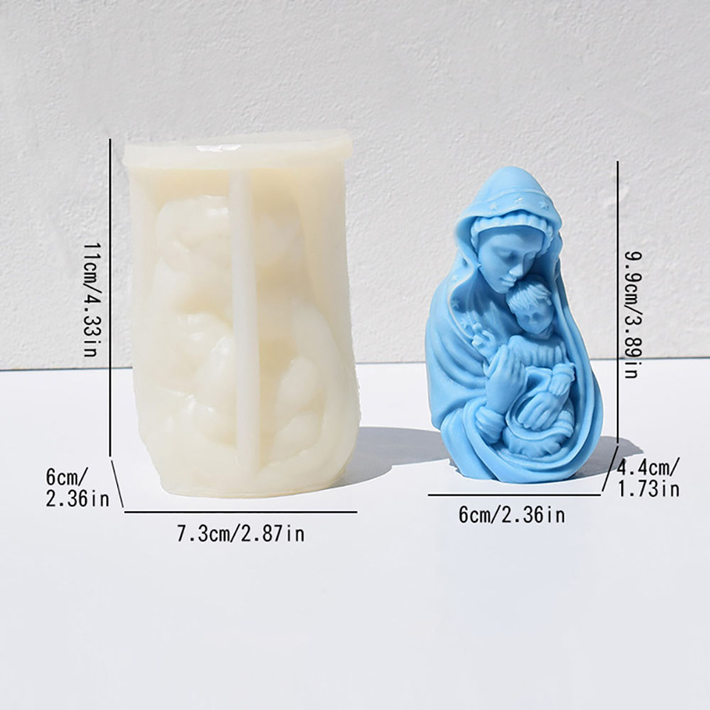 Candle Silicone Mold Colorful  - огляд і ціна Candle Making Event