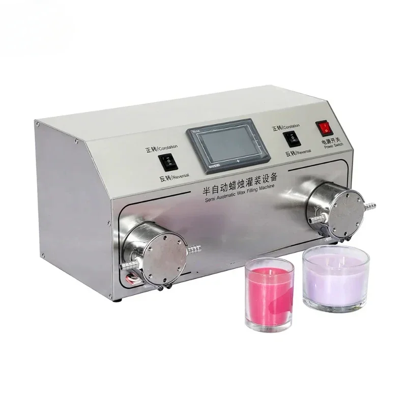 Auto Candle Double Nozzle Pump - огляд і ціна Candle Making Machine Price