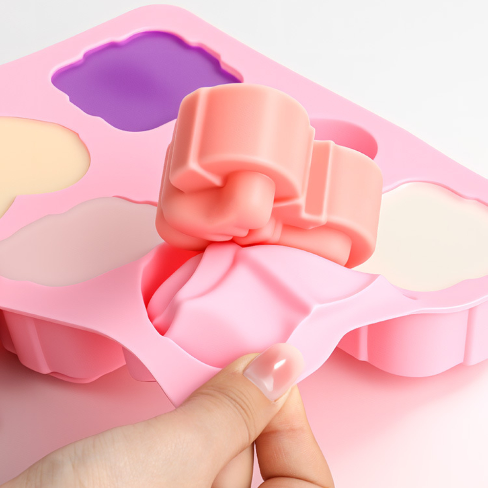 Square Heart Shape Silicone Mo - огляд і ціна Candle Making Tips