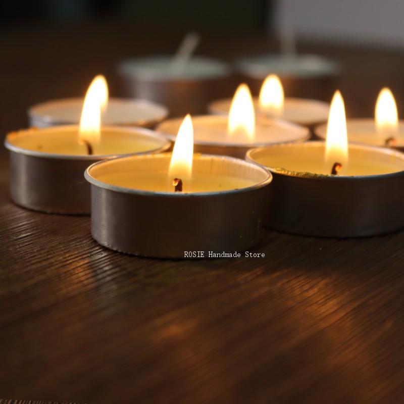 Empty Tea Wax Circular Aluminu - огляд і ціна Candle Making Tips