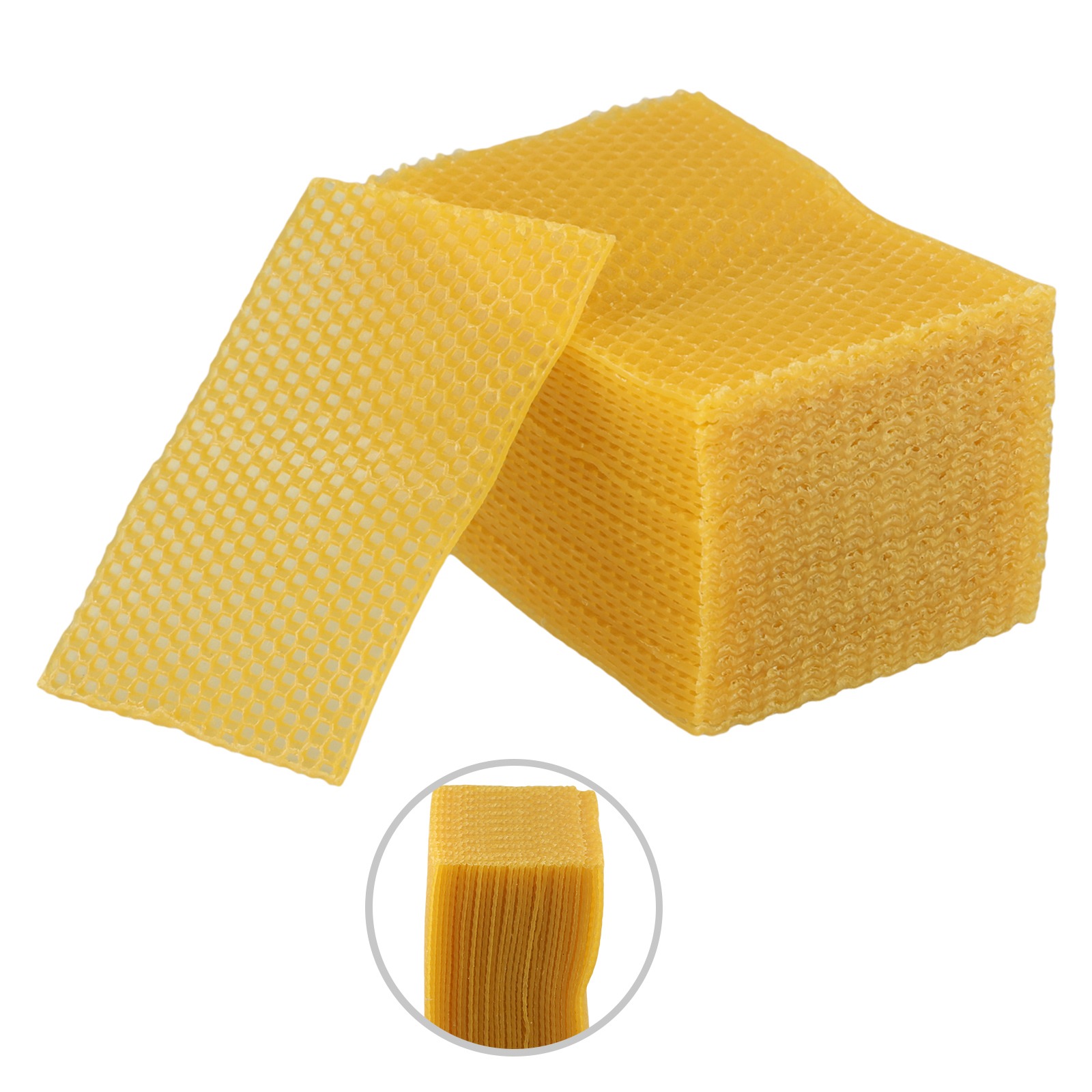 5.24 X 3.54 Beehive Foundation - огляд і ціна Candle Making Kit Beeswax