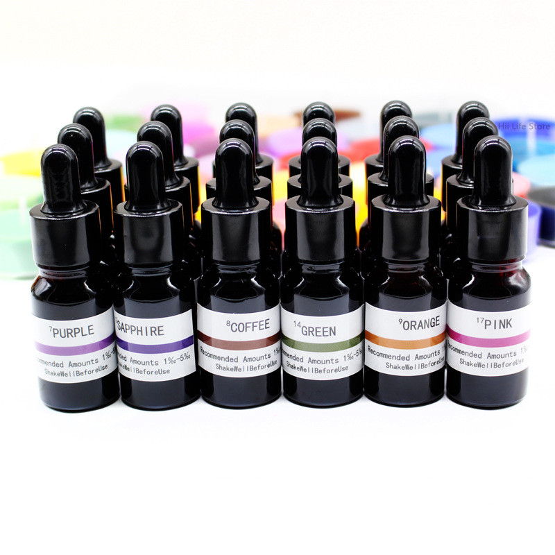 10ml Liquid Candle Dye High Co - огляд і ціна Candle Dye Chip