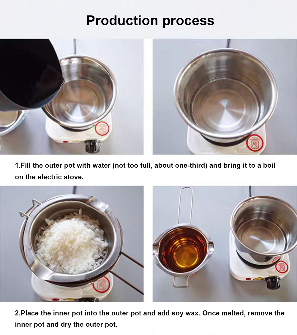DIY Candle Kit Aromatic Candle - огляд і ціна Candle Making Instructions
