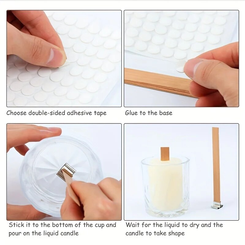 30pcs High Quality Wooden Cand - огляд і ціна Candle Making Kit Beeswax
