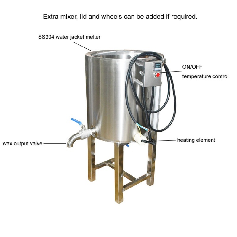 Electric 30KG Small Wax Melt M - огляд і ціна Candle Making Machine Price