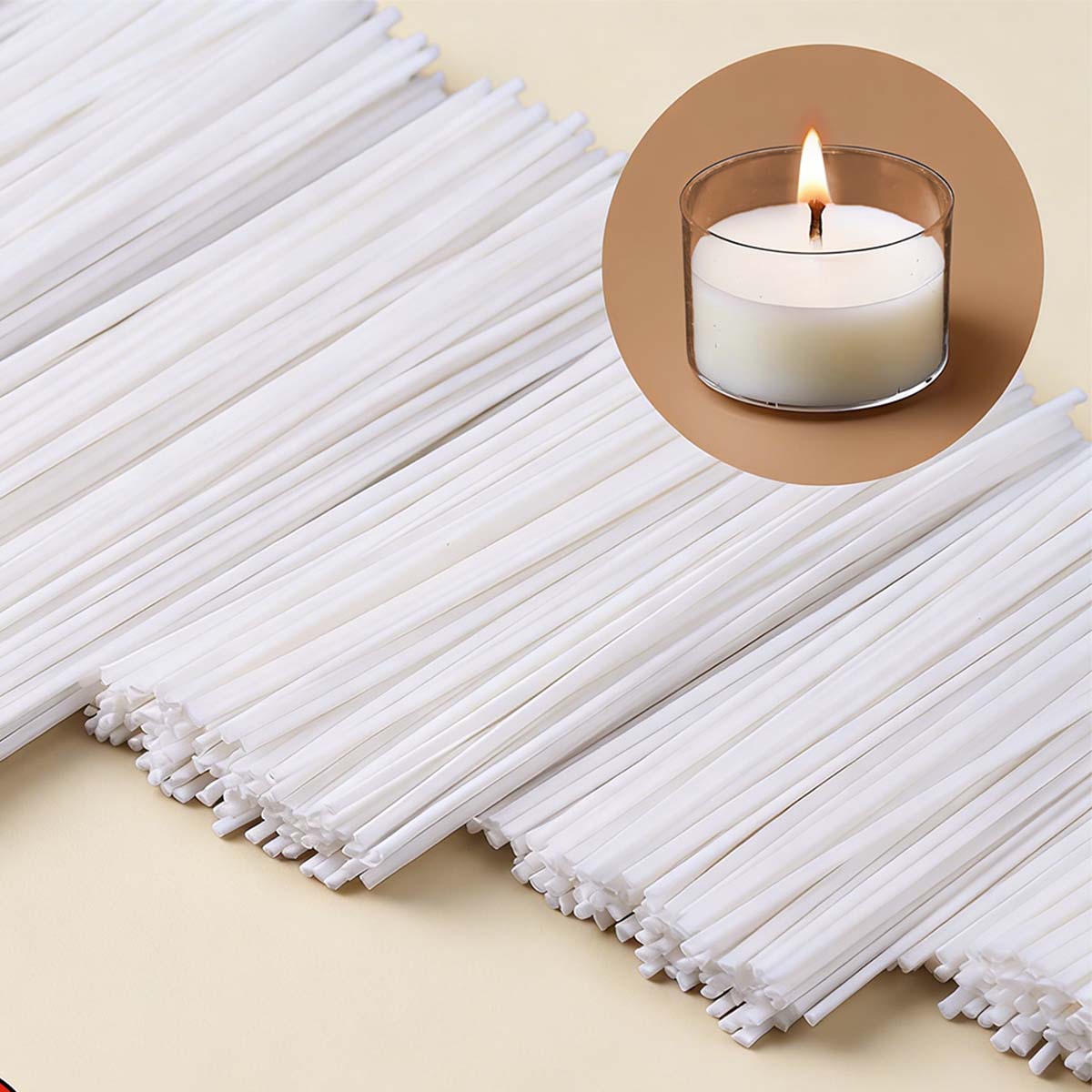 50Pcs 5-20Cm Candle Wicks Waxe - огляд і ціна Candle Making Instructions