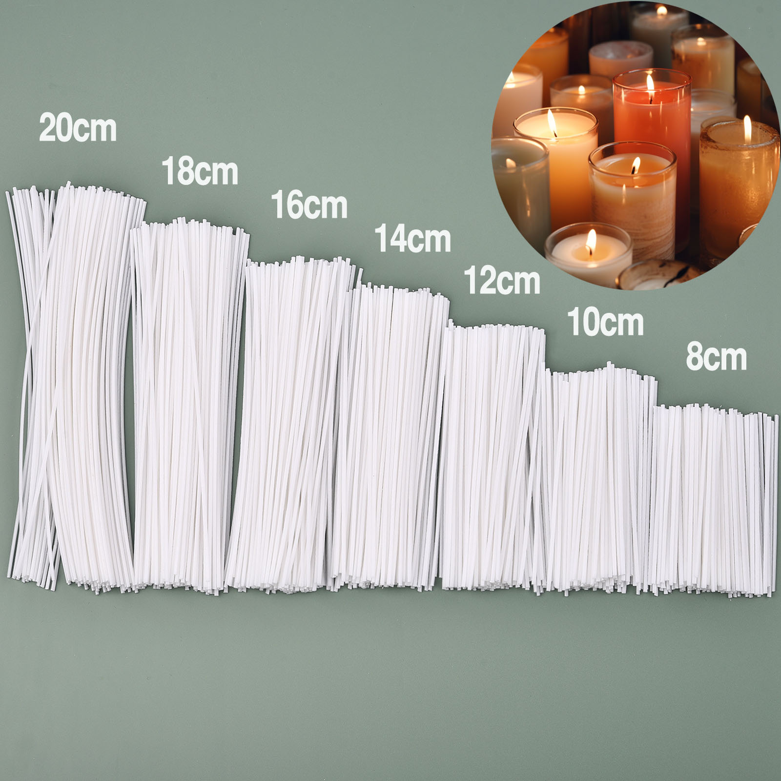 30-100pcs /Set Waxed Cotton Ca - огляд і ціна Candle Making Instructions