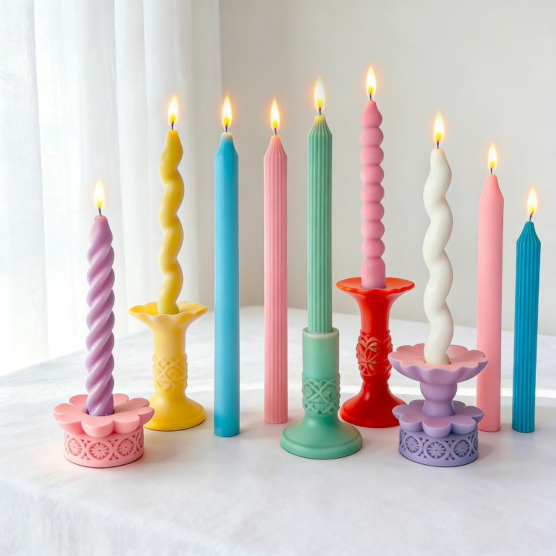 Long Spiral Silicone Candle Mo - огляд і ціна Candle Making Tips