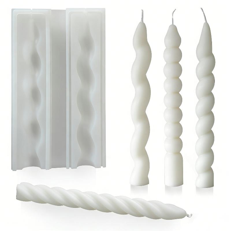 Long Spiral Silicone Candle Mo - огляд і ціна Candle Making Tips