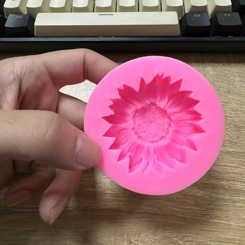 1Sunflower Silicone Craft Mold - огляд і ціна Candle Making Tips