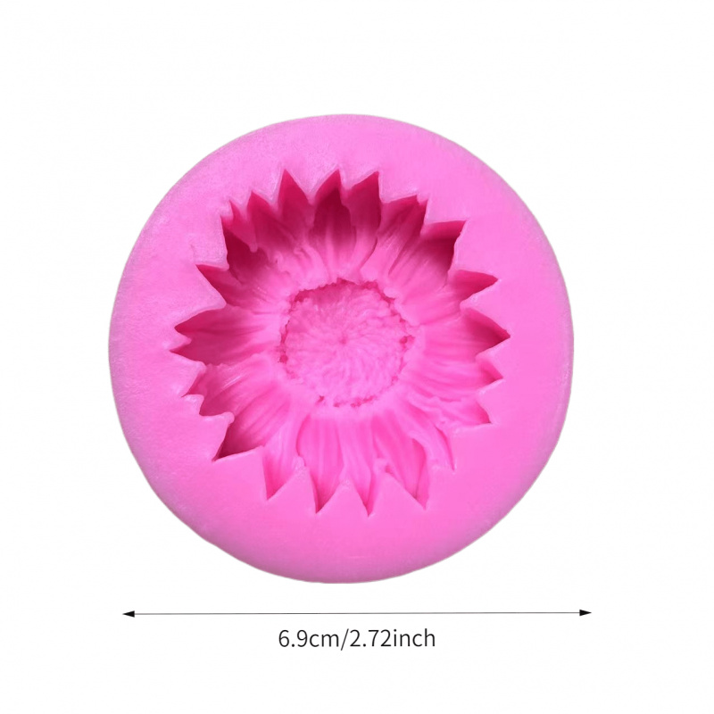 1Sunflower Silicone Craft Mold - огляд і ціна Candle Making Tips