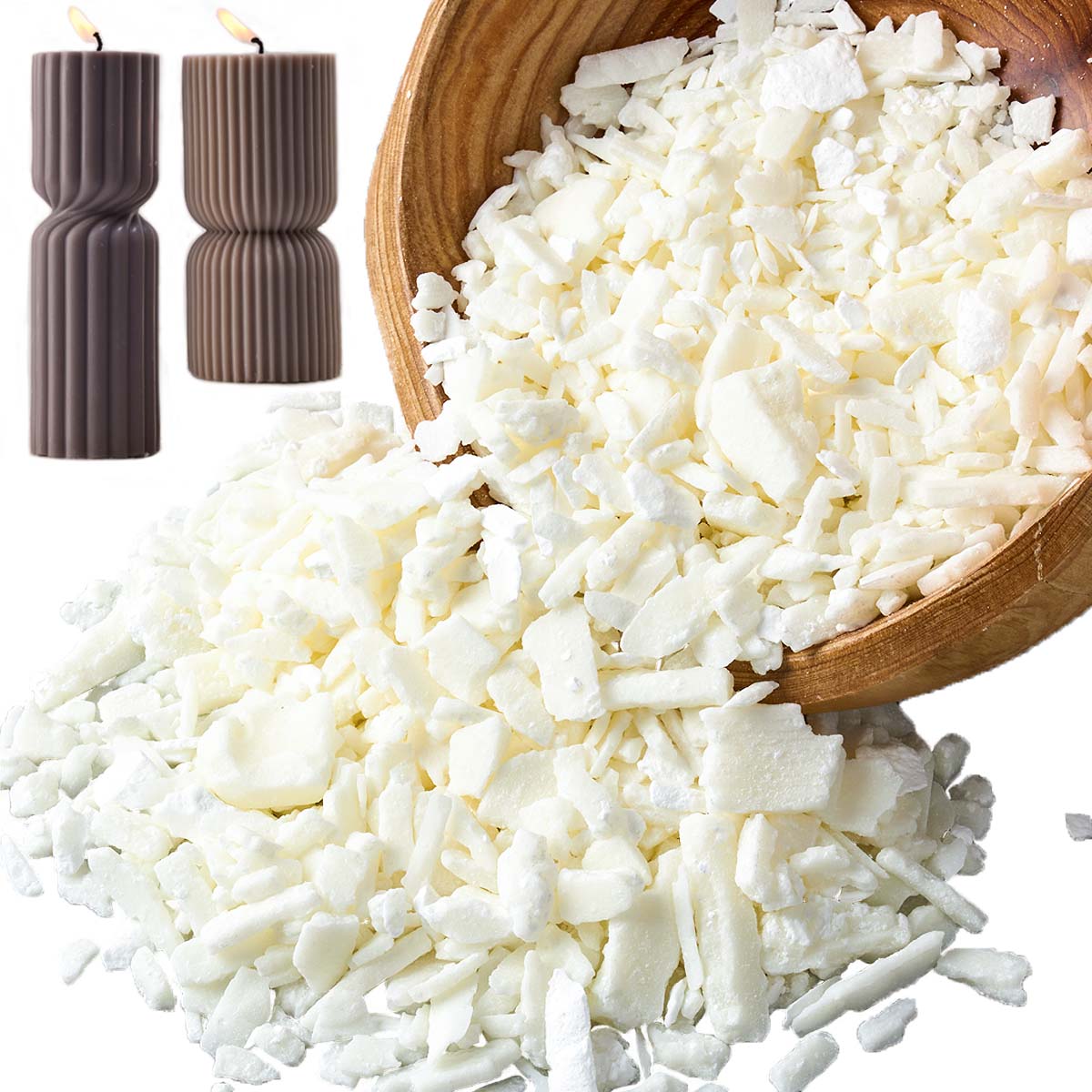 1 Pounds Pure White Soy Wax Fo - огляд і ціна Candle Making Raw Material