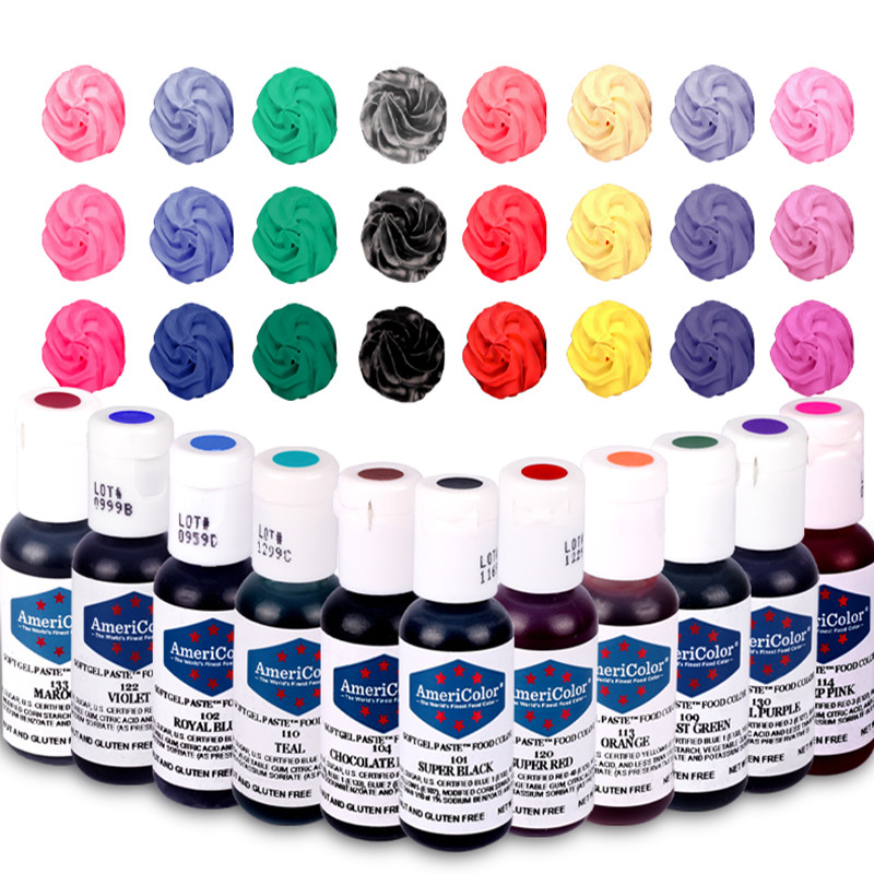 Americolor 22 colors Food Grad - огляд і ціна Candle Dye Chip