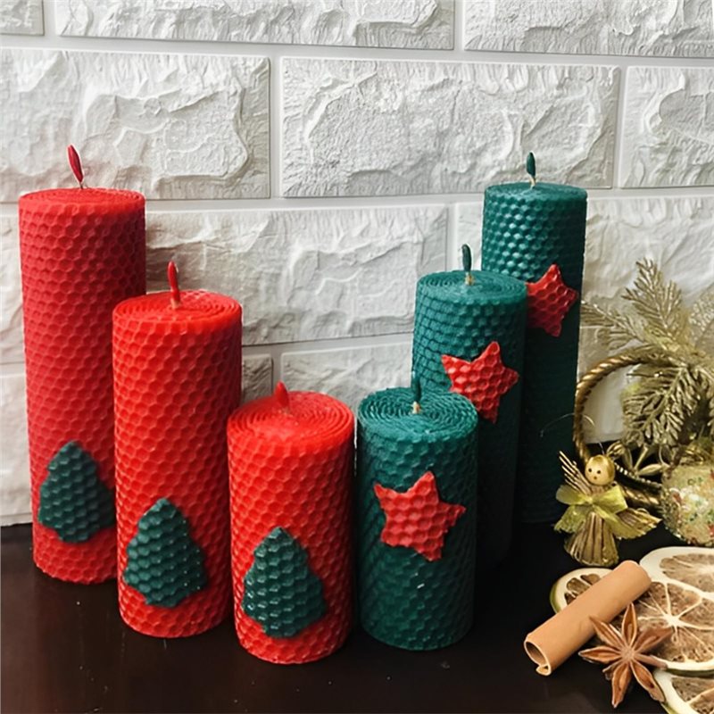 AT21-Bee Swax Sheets(24Pcs), 8 - огляд і ціна Candle Making Kit Beeswax