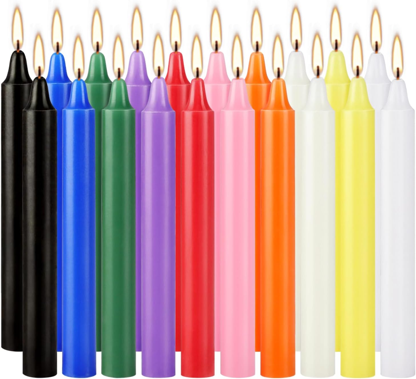20 Colorful Small Stick Candle - огляд і ціна Candle Making Place