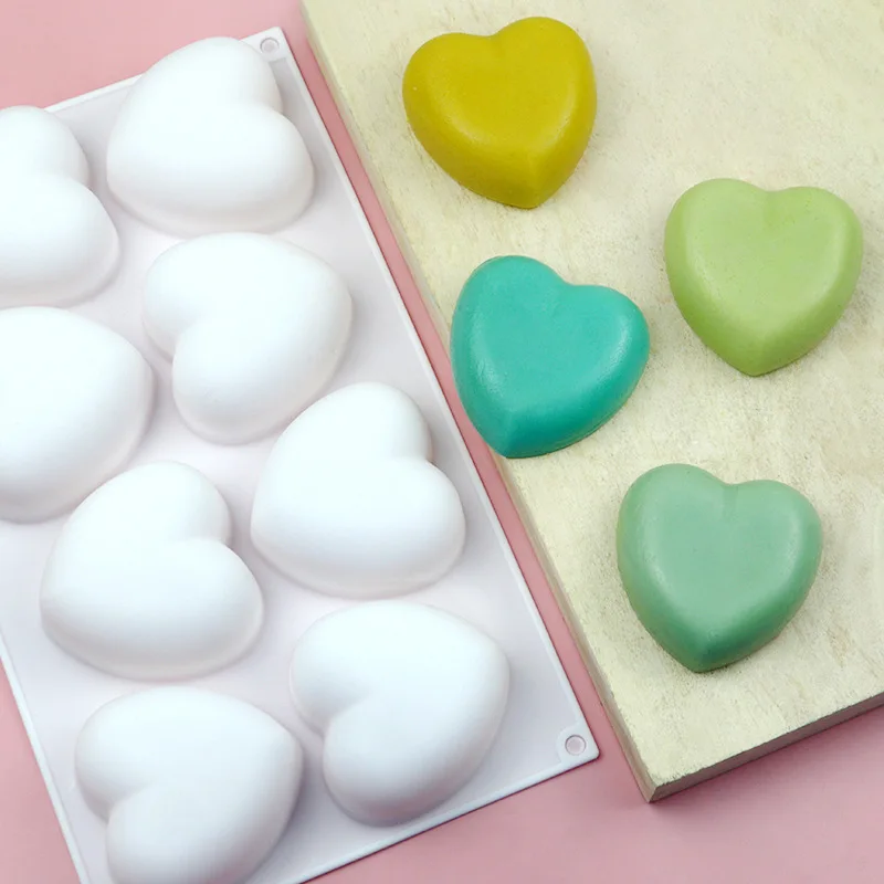 Love Heart Silicone Soap Mold  - огляд і ціна Candle Making Set