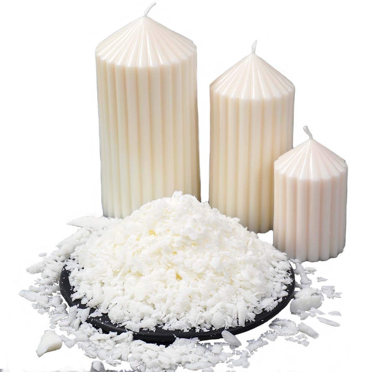 100/250/500/1000g Natural Soy  - огляд і ціна Candle Making Raw Material