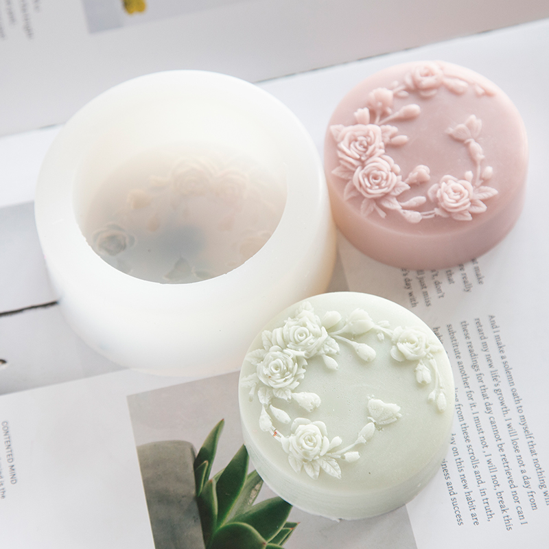 Round Shape Rose Flower Handma - огляд і ціна Candle Making Jelly