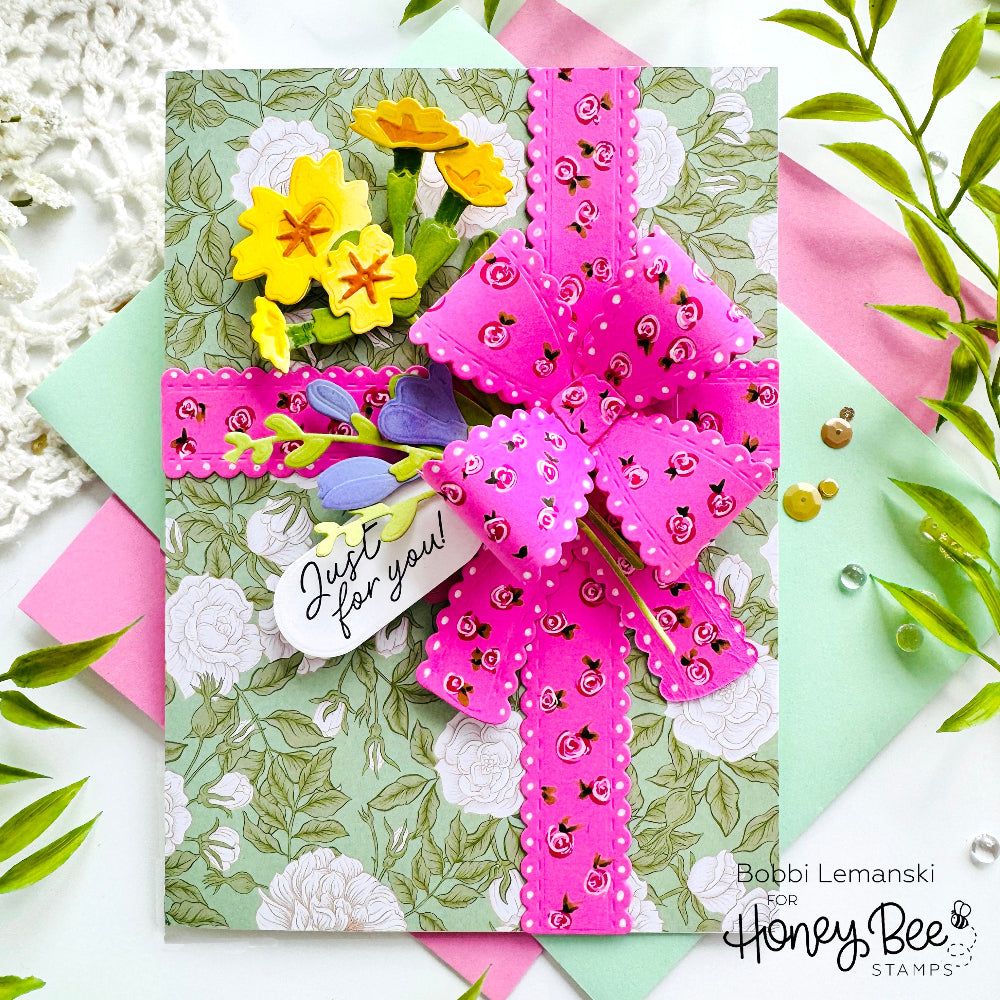 Peonies Clear Stamps Cutting D - огляд і ціна Candle Making Instructions