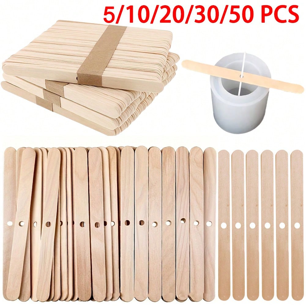 5/10/20/30/50pcs Wooden Candle - огляд і ціна Candle Making Instructions