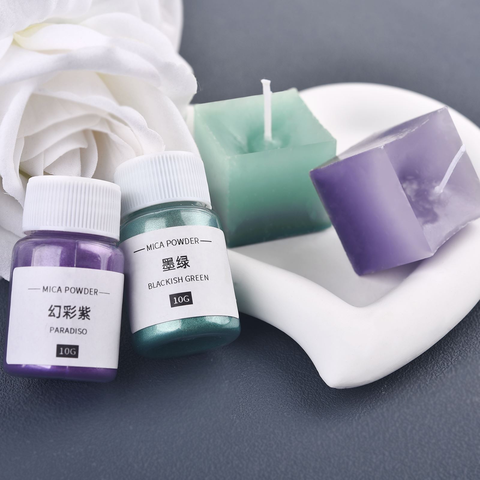 10g Candle Pearlescent Mica Po - огляд і ціна Candle Dye Chip