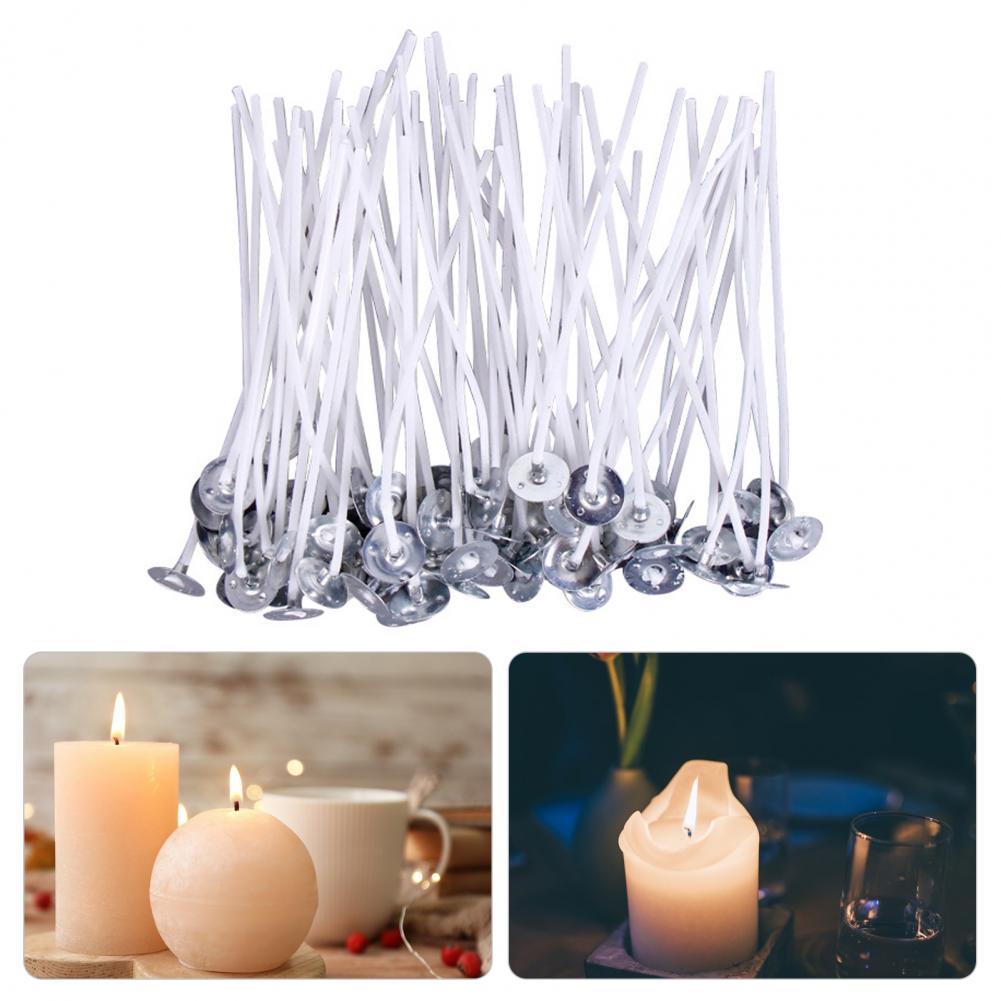 50Pcs 10/12/14/16cm Cotton Can - огляд і ціна Candle Making Kit Beeswax