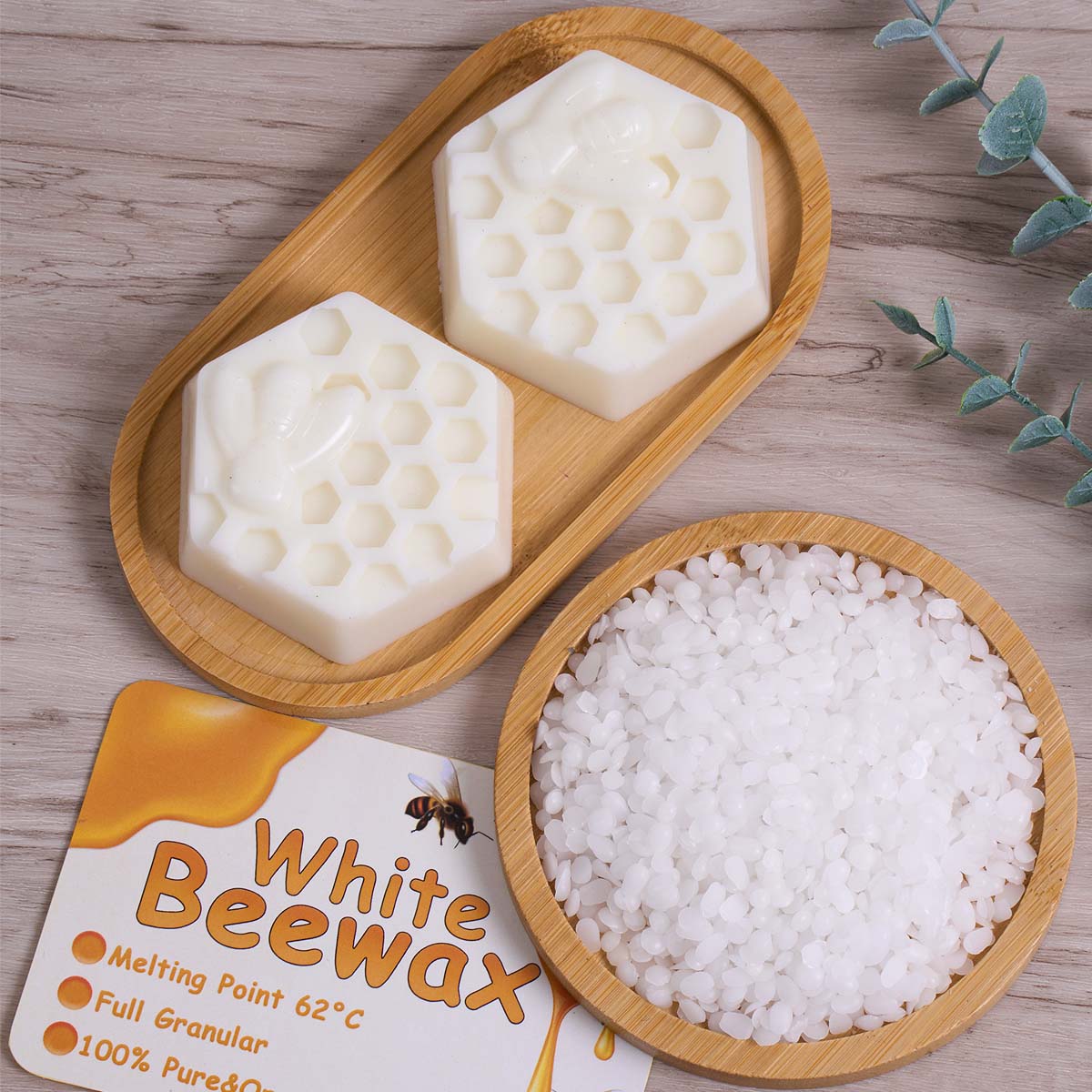 White Beeswax Pure Natural Gra - огляд і ціна Candle Making Material