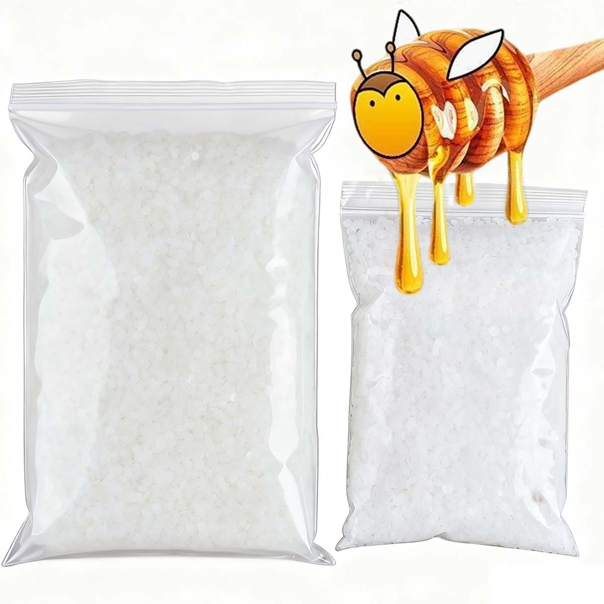 200g-1000g White Beeswax Pure  - огляд і ціна Candle Making Tips
