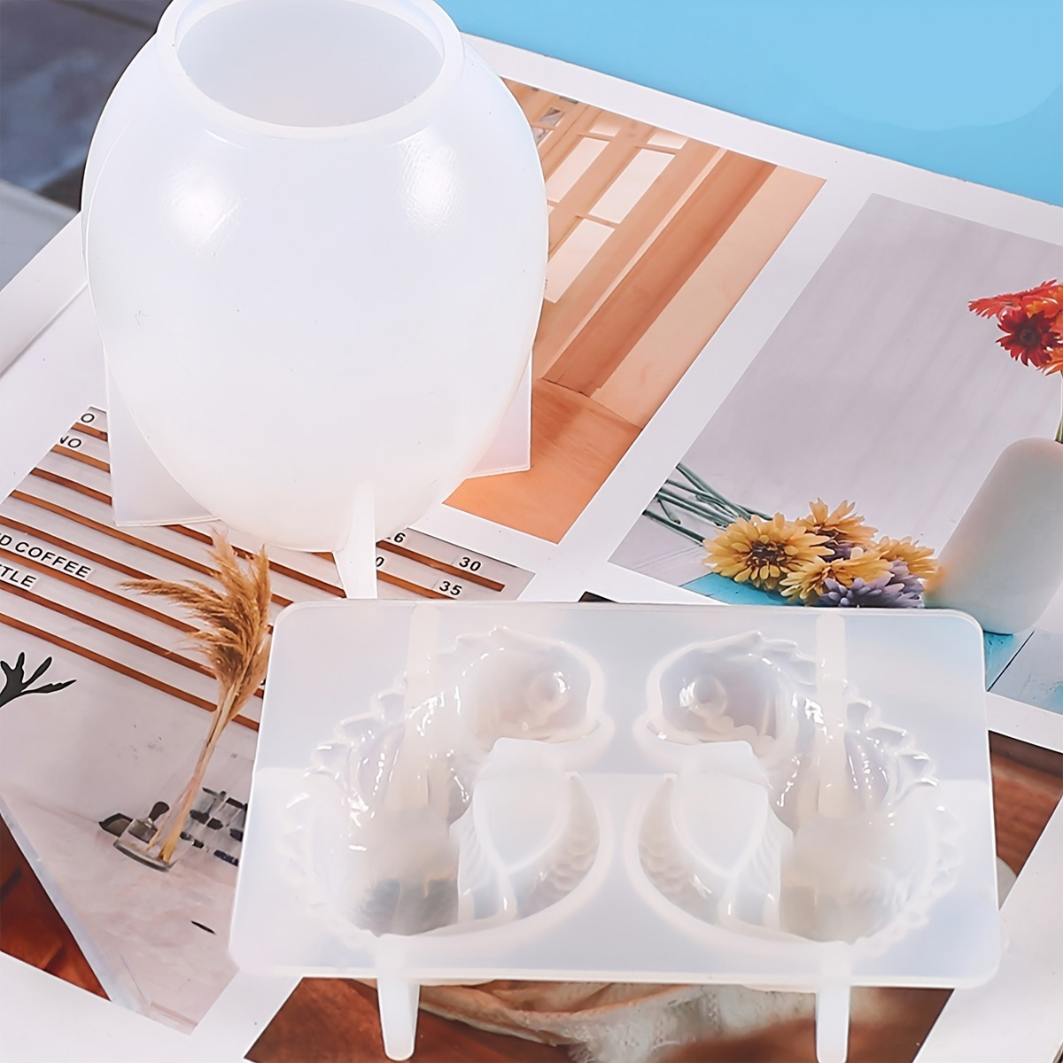 Silicone Dragon Egg Molds, 2-P - огляд і ціна Candle Making Set