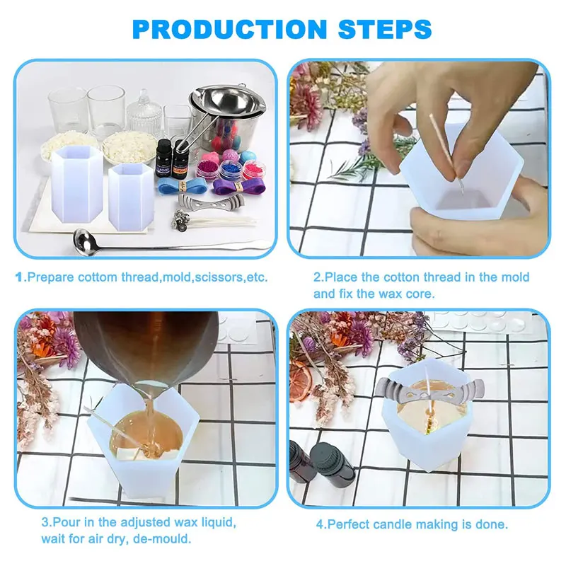 Cylinder Silicone Candle Molds - огляд і ціна Candle Making Tips