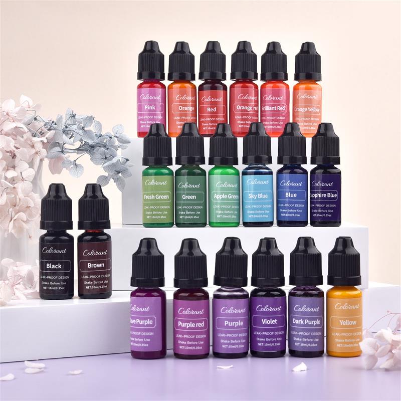 20 Colors Candle Wax Pigment C - огляд і ціна Candle Dye Chip