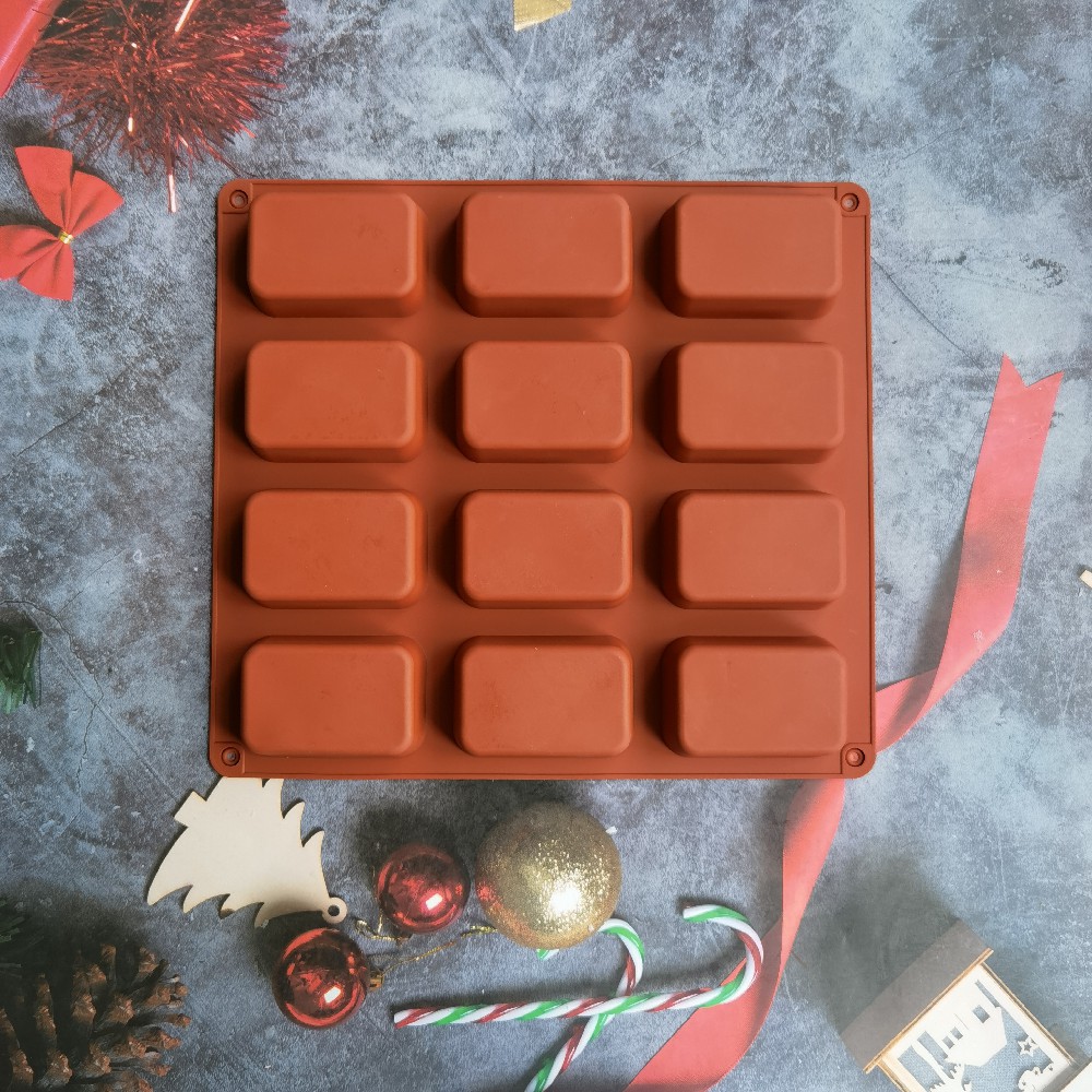 12 Cavity Square Silicone Soap - огляд і ціна Candle Making Tips