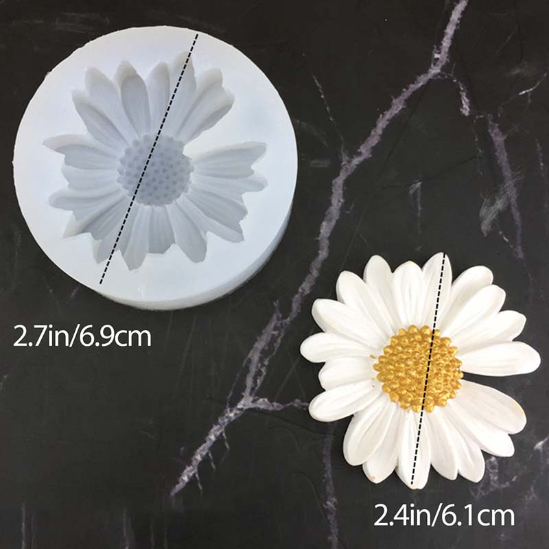 DIY Candle Silicone Mold Daisy - огляд і ціна Candle Making Tips