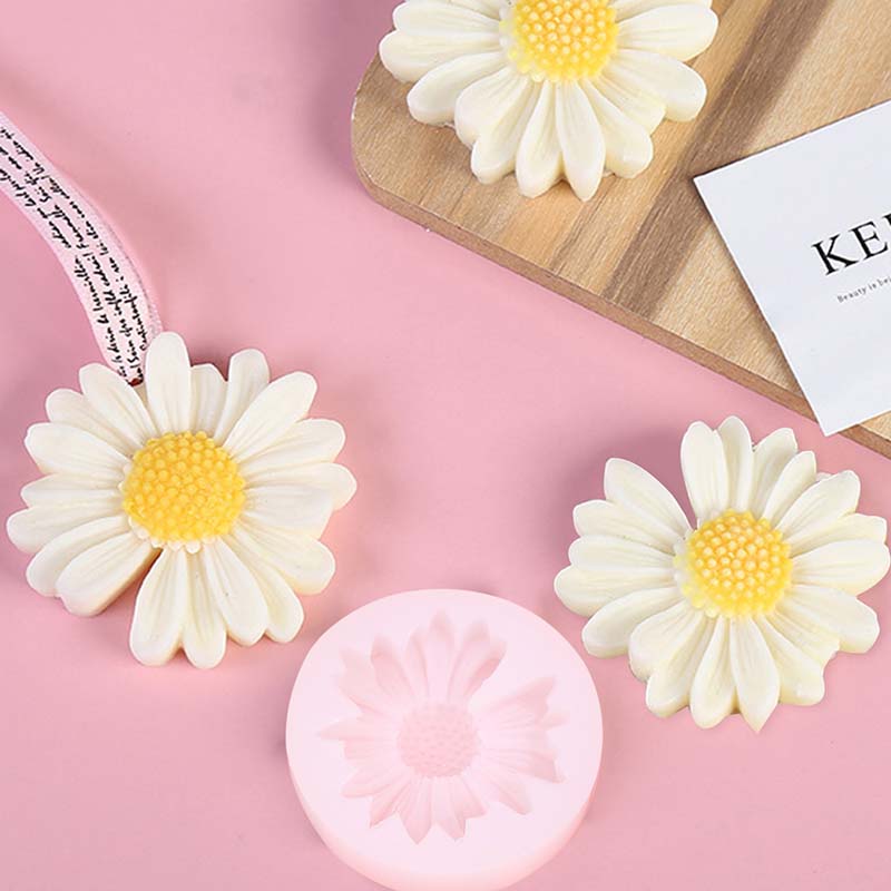 DIY Candle Silicone Mold Daisy - огляд і ціна Candle Making Tips